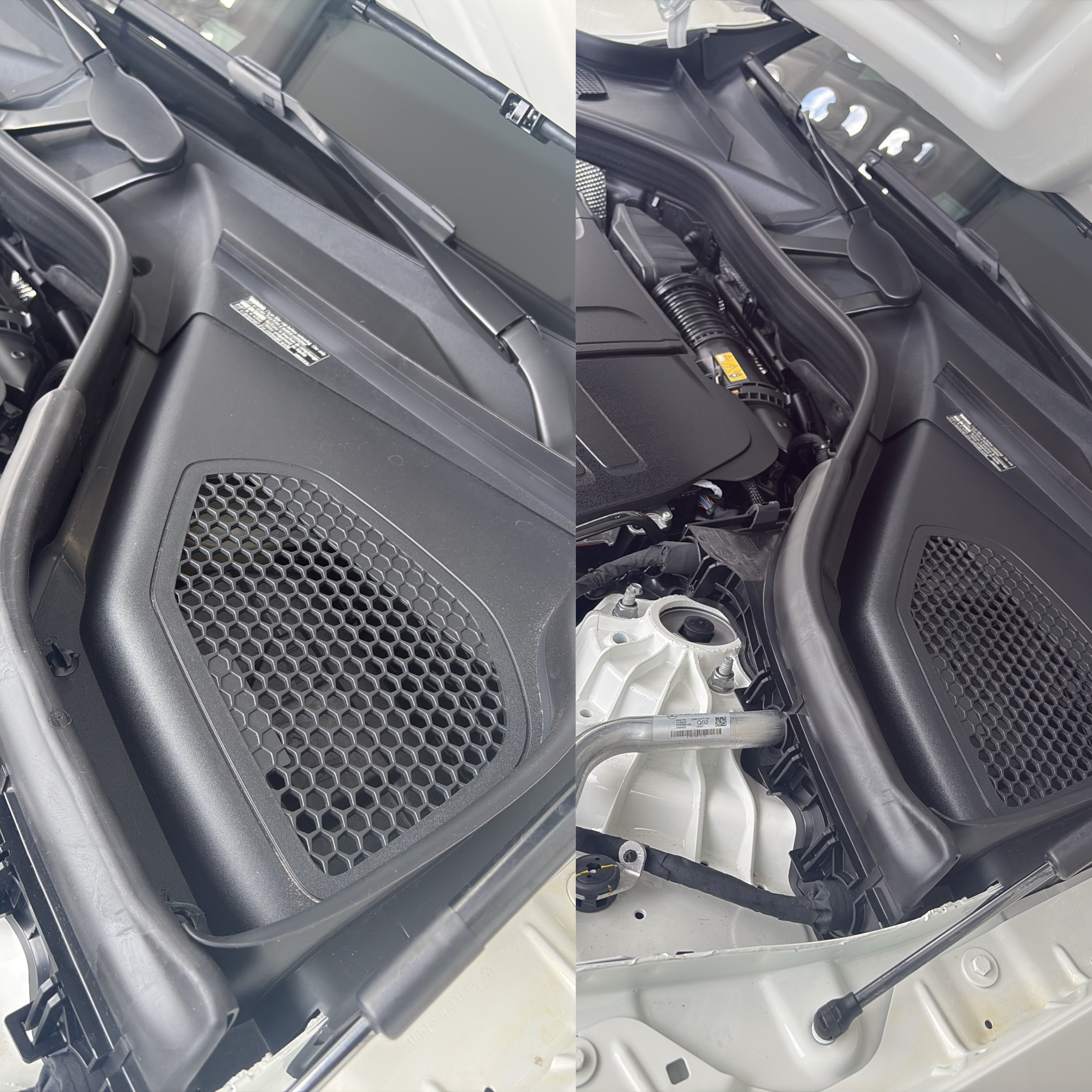 Parte de los trabajos